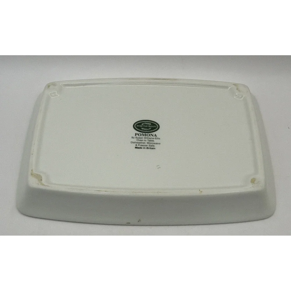 Portmeirion Pomona Covered Butter Dish Britain Susan Williams-Ellis Britain